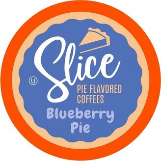 Slice Coffee Slice Flavored Coffee Pods, Keurig 2.0 K-cup compatible, Blueberry Pie, 40 Count