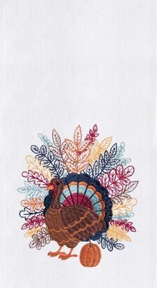 Colorful Harvest Turkey Towel