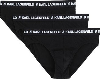 Logo Briefs Set (pack Of 3) Brief Black