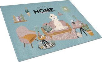 CK7936LCB Sandy Bedlington Terrier Sweet Home Glass Cutting Board