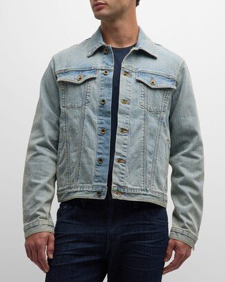 Raleigh Workshop Men's Light-Wash Denim Jacket