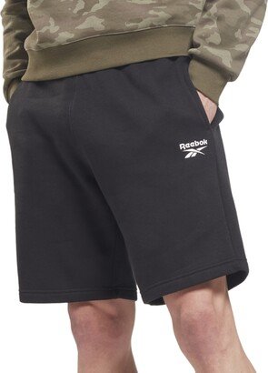 Men's Identity Regular-Fit Logo-Print Sweat Shorts