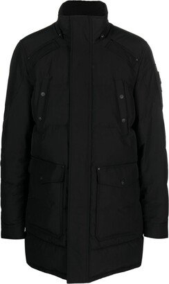 Padded-Design Hooded Coat-AC