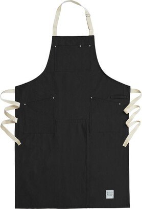 Risdon & Risdon Potter's Split Leg Canvas Apron - With Pockets - Black