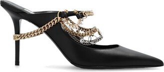 X Jean Paul Gaultier Bing Chain Detailed Pump