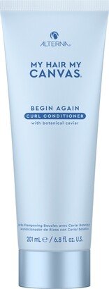 My Hair My Canvas Begin Again Curl Conditioner, 6.8 oz.