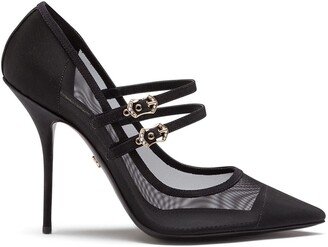 Cardinale mesh-detail pumps