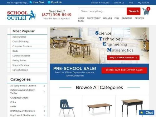 School Outlet Promo Codes & Coupons