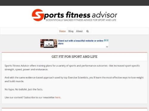 Sport-Fitness-Advisor.com Promo Codes & Coupons