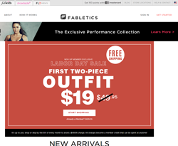 Fabletics Promo Codes & Coupons