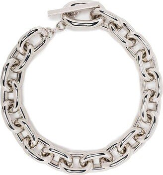 Xl Chain Necklace In Silver-colored Aluminum Woman