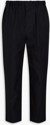 Meyer tapered cropped cotton-twill pants