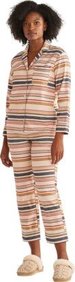 Striped Pajama Set - Women's