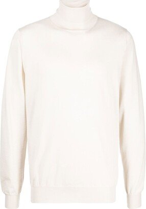 Roll-Neck Cashmere Jumper-BT