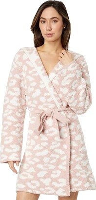 Reversible Marshmallow Cozy Robe (Pink Clay) Women's Robe