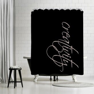 71 x 74 Shower Curtain, Creativity by Pop Monica