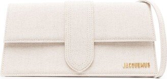 Le Bambino linen shoulder bag