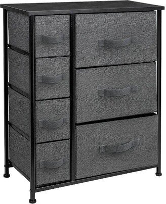 Drawer Dresser Chest for Teen Kid's Bedroom and More Black