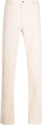 Straight-Leg Cotton Chino Trousers-AG