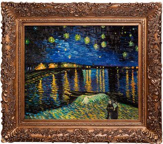 Museum Masters Starry Night Over The Rhone By Vincent Van Gogh-AA