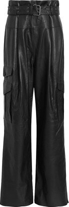 Harlyn Leather Belted Trousers