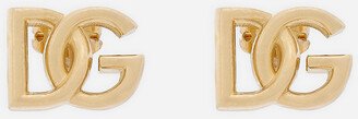 logo earrings-AC