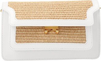 Two-Toned Trunk Soft Crossbody Bag