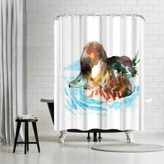 71 x 74 Shower Curtain, Ruddy Duck 2 by Suren Nersisyan