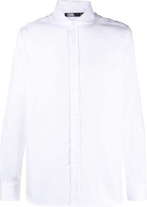 Long-Sleeve Cotton Shirt-AL