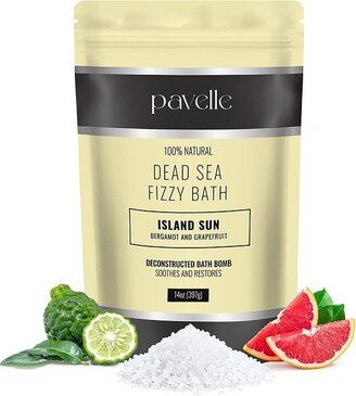 Pavelle Dead Sea Bath Bombs for Women, Natural Bath Bomb - Island Sun