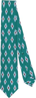 BARBA Napoli Ties & Bow Ties Green