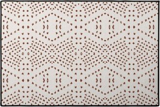 Door Mats: Boho Tile Door Mat, Beige