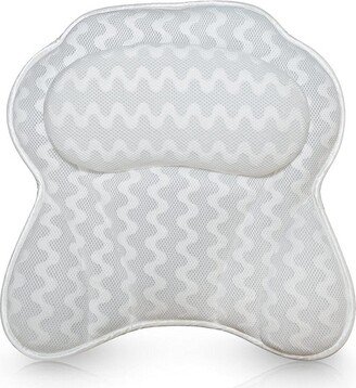 Bath Haven Ergonomic Bath Pillow for Head and Shoulders