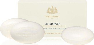 Caswell Massey 3-Pc. Almond Bar Soap Set