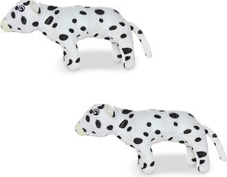 Mighty Jr Farm Cow, 2-Pack Dog Toys