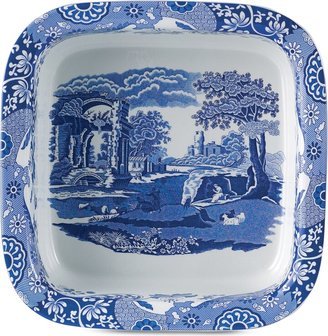 Blue Italian Square Dish, 10