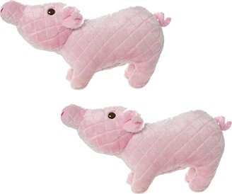 Mighty Massive Farm Piglet, 2-Pack Dog Toys