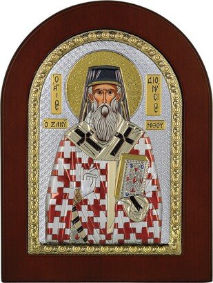 Saint Dionysius - Greek Orthodox Catholic Christian Byzantine-Silver Icon