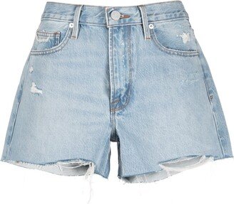 Blue Le Brigette Denim Shorts