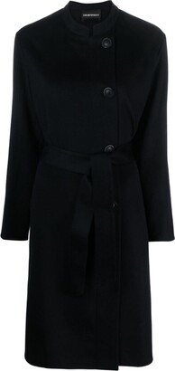 Band-Collar Coat