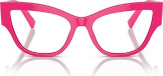 Cat-Eye Frame Glasses-DN