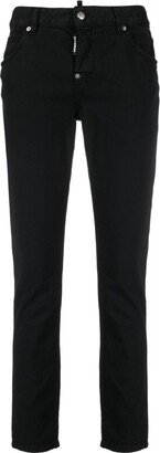 Black Bull cropped jeans