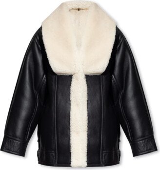 Shearling Jacket - Black-AA