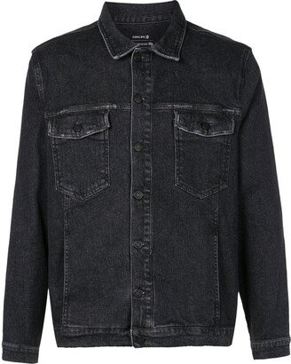 Long-Sleeve Denim Jacket-AA