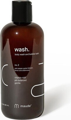 Maude 12 oz. Wash No. 2 Body Wash/Bubble Bath