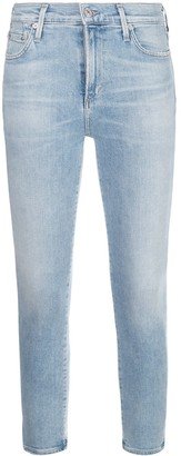 High Rise Slim Fit Jeans-AB