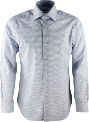 Barba Napoli Long-Sleeved Button-Up Shirt