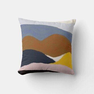 Mountains Decorative Throw Pillow Cover - Decor Cushion 18x18 cm, Custom