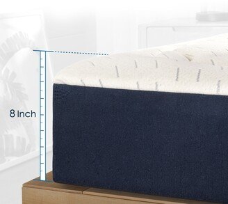 8 Inch Plush Memory Foam Marshmallow Mattress By Crown Comfort