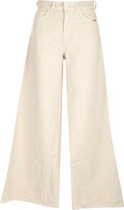 Amish High-Waist Wide-Leg Jeans